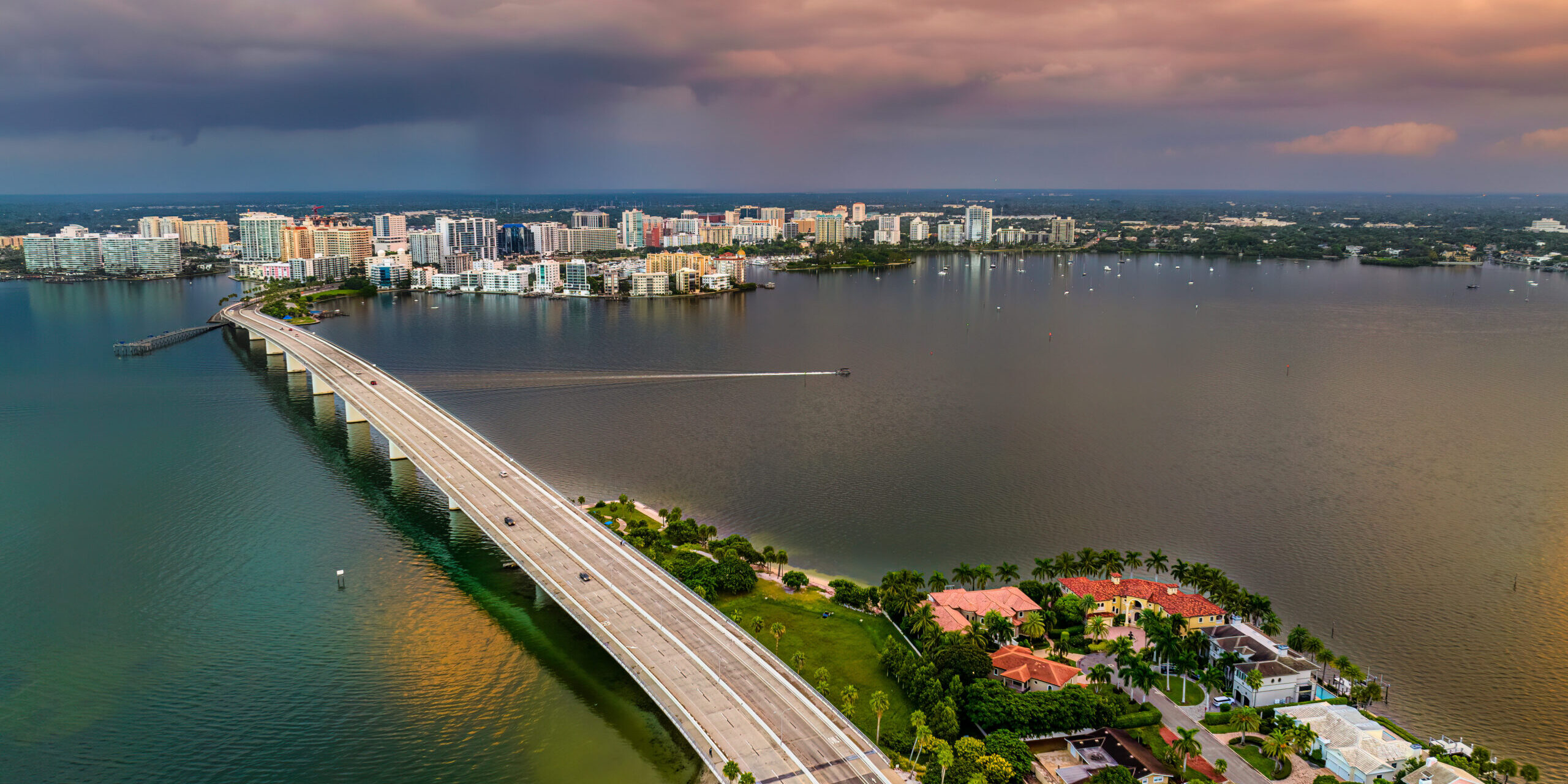 Ringling Bridge East to Sarasota