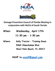Sunshine 811 Roundtable Meeting – April 2024