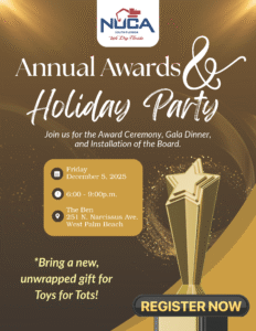 NUCA Holiday Party Flyer 2025