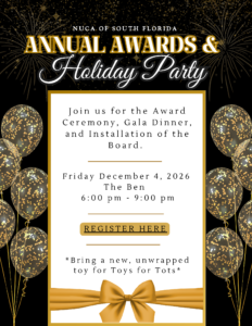 Annual Awards & Holiday Party Flyer – 2026