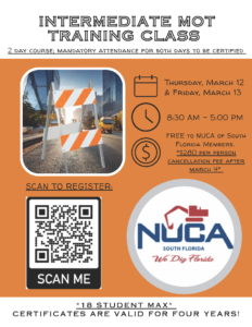 Intermediate MOT Course Flyer