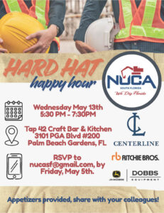 Hard Hat Happy Hour Flyer – May 2026