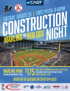 Construction Night Flyer – Marlins 2026