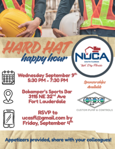 Hard Hat Happy Hour Flyer (Sept.) (Updated)