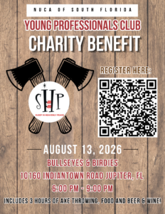 YPC Axe Throwing Event Flyer – August 2026